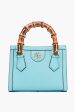 Gucci Light Blue Leather Diana Mini Tote Bag Fashion