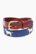 Yellow Lab Needlepoint Belt Online Sale