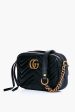 Gucci Black Mini Marmont Crossbody Hot on Sale