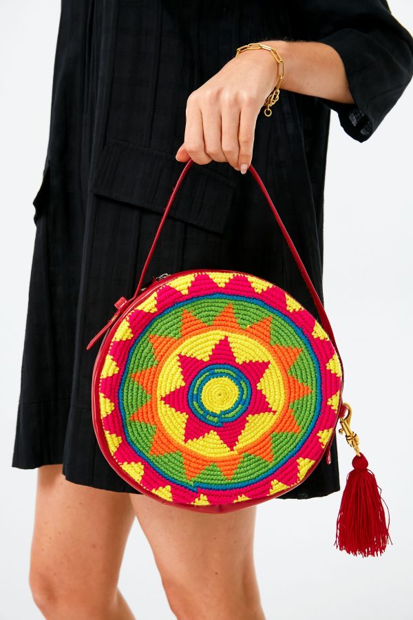 Rainbow Mini Tassel Bag Discount