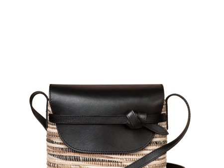 Black Melange Crossbody Hot on Sale