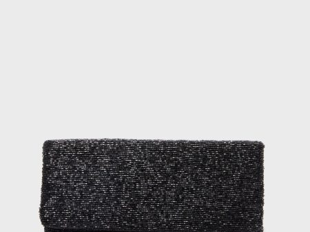 Black Beaded Clutch Online