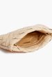 Natural Raffia Aviva Woven Puff Clutch Hot on Sale