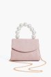 Pink Peta Pearl Handle Bag Hot on Sale