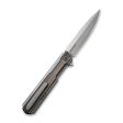 WEKNIFE Peer Flipper Knife Titanium & Brass Handle (3.46  CPM 20CV Blade) 2015E on Sale