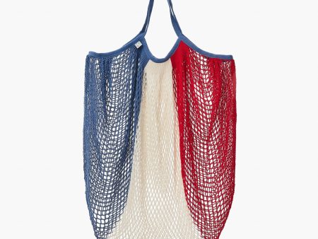 Tricolor French Market Bag For Cheap