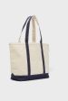 Navy Medium Canvas Tote Cheap