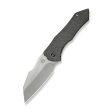 WEKNIFE High-Fin XL Thumb Stud Knife Titanium Handle (3.48  CPM 20CV Blade) WE24010-4 Online