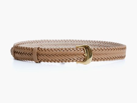 Camel Talia Braid Belt Supply