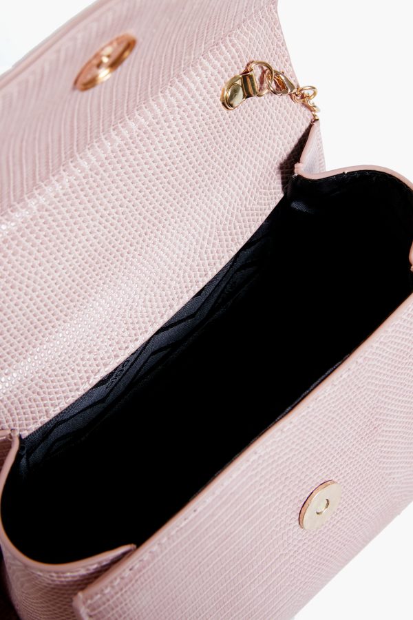 Pink Peta Pearl Handle Bag Hot on Sale