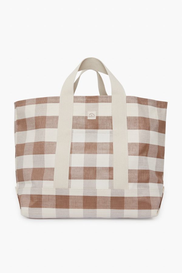 Sandstone Gingham Bodie Bag Fashion