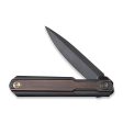 WEKNIFE Peer Flipper Knife Titanium & Copper Handle (3.46  CPM 20CV Blade) 2015F For Sale