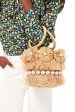 Natural Liv Round Floral Bucket Bag Online Sale