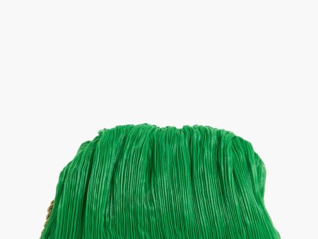 Clover Bailey Pleated Clutch For Discount