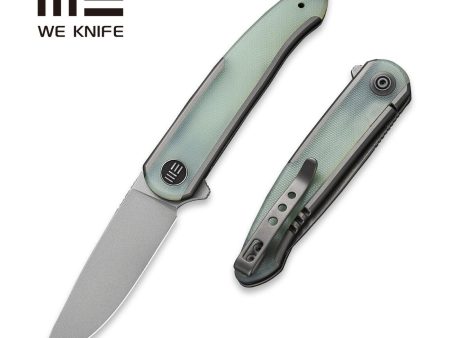 WEKNIFE Smooth Sentinel Flipper Knife Titanium & G10 Handle (2.97  CPM 20CV Blade) WE20043-2 Discount