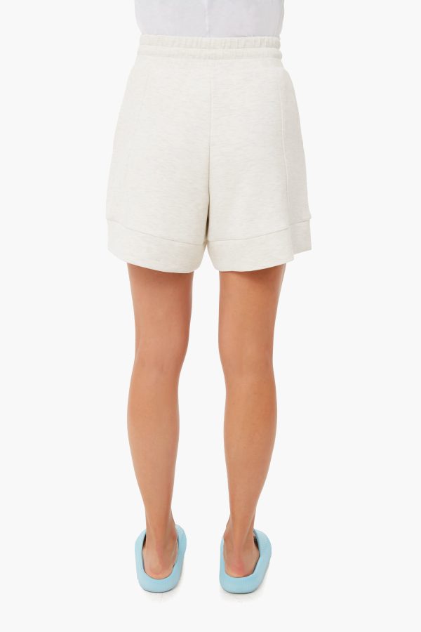 Ivory Marl Alder Short Online Sale