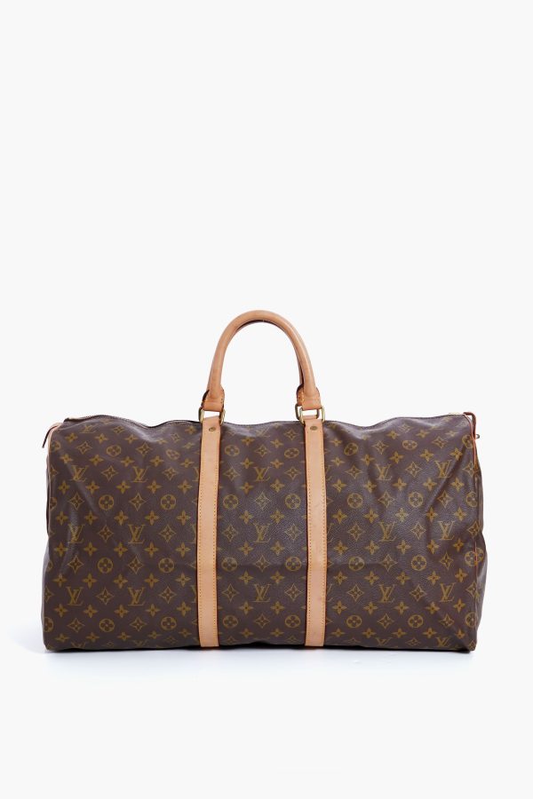 Louis Vuitton Monogram Keepall 55 Boston Bag Cheap