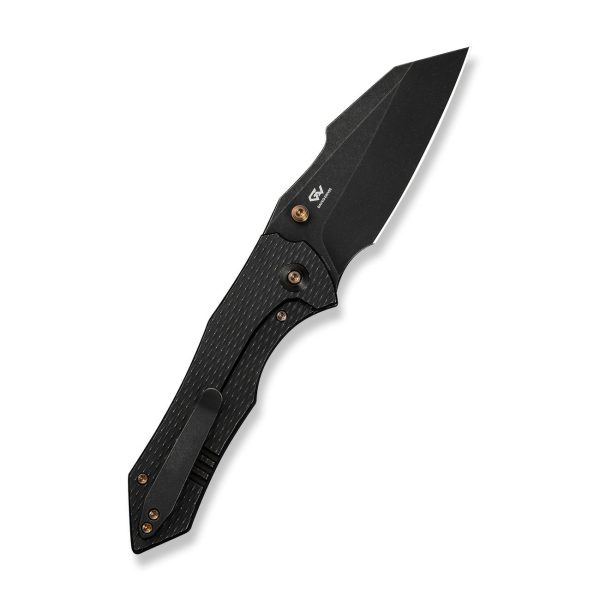 WEKNIFE High-Fin XL Thumb Stud Knife Titanium Handle (3.48  CPM 20CV Blade) WE24010-1 Online now