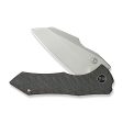 WEKNIFE High-Fin XL Thumb Stud Knife Titanium Handle (3.48  CPM 20CV Blade) WE24010-4 Online