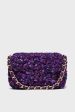 Purple Multi Woven Shoulder Bag on Sale