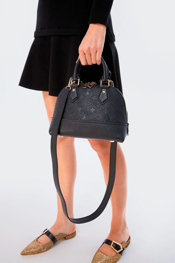 Louis Vuitton Noir Neo Alma BB Monogram Empriente Crossbody Online Sale