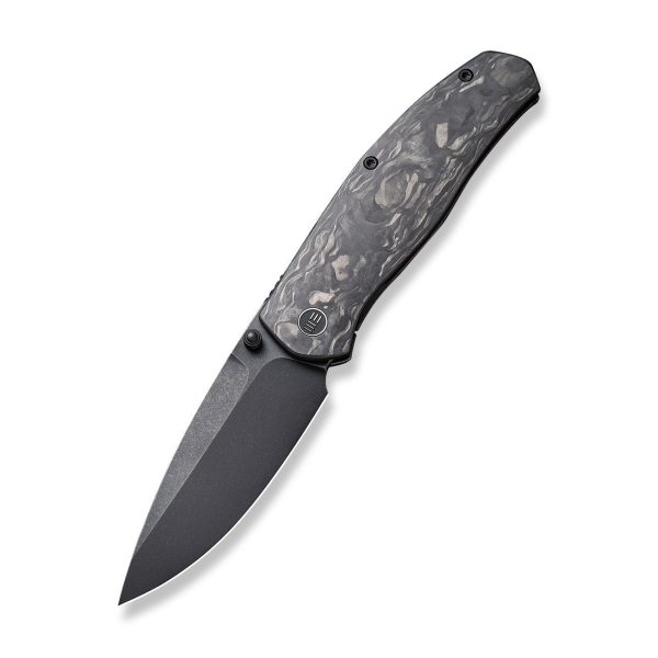 WEKNIFE Esprit Thumb Stud & Front Flipper Knife Titanium & Carbon Fiber Handle (3.25  CPM 20CV Blade) WE20025A-C on Sale