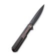 WEKNIFE Peer Flipper Knife Titanium & Copper Handle (3.46  CPM 20CV Blade) 2015F For Sale