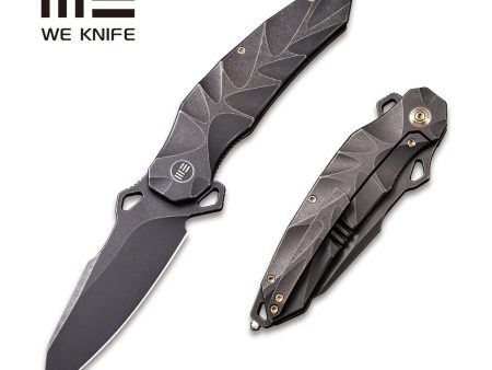 WEKNIFE Hecate Flipper & Thumb Hole Knife Titanium Handle (3.81  CPM 20CV Blade) 922B Supply