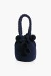 Navy Mini Tassel Bag Online now