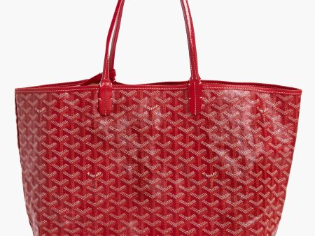 Goyard Red Saint Louis PM Tote Bag For Sale