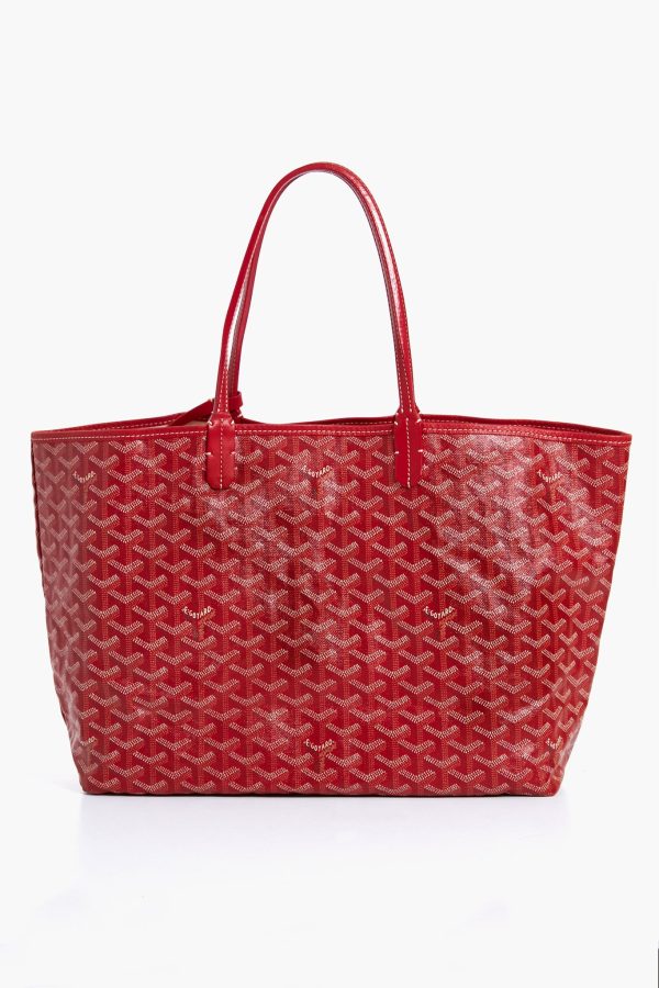 Goyard Red Saint Louis PM Tote Bag For Sale