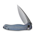 WEKNIFE Button Lock Kitefin Flipper Knife Titanium Handle (3.22  CPM 20CV Blade) WE19002M-3 For Sale