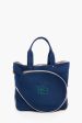 Navy Monogrammed Tennis Tote Online Hot Sale