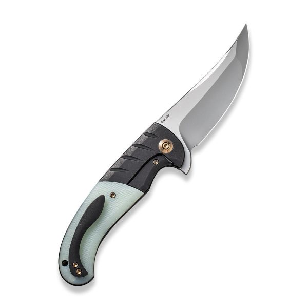 WEKNIFE Curvaceous Flipper Knife Titanium & G10 Handle (3.70  CPM 20CV Blade) WE20012-3 Online Sale