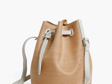 Ivory Club Mini Raffia Bag Supply