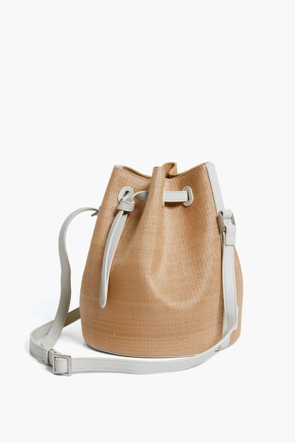 Ivory Club Mini Raffia Bag Supply