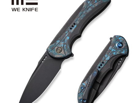 WEKNIFE Equivik Flipper Knife Titanium & Carbon Fiber Handle (3.48  CPM 20CV Blade) WE23020-4 Cheap