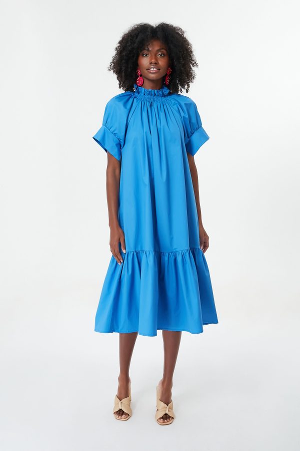 Aqua Blue Paige Dress Discount