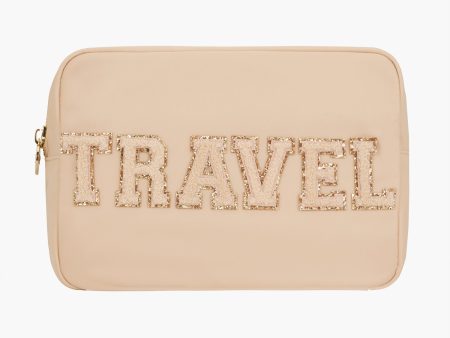 TRAVEL Sand Large Pouch Online Hot Sale