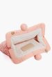 Peach Mina Clutch on Sale