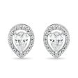 Zarkan Rain Drop Silver Studs Sale