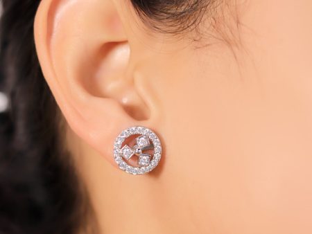 Zarkan Two In One Slick Soul Silver Earrings Online Sale