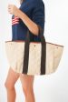 Beige Traversee M Quilted Tote Online Sale