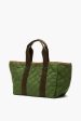 Kaki Traversee L Quilted Tote For Discount