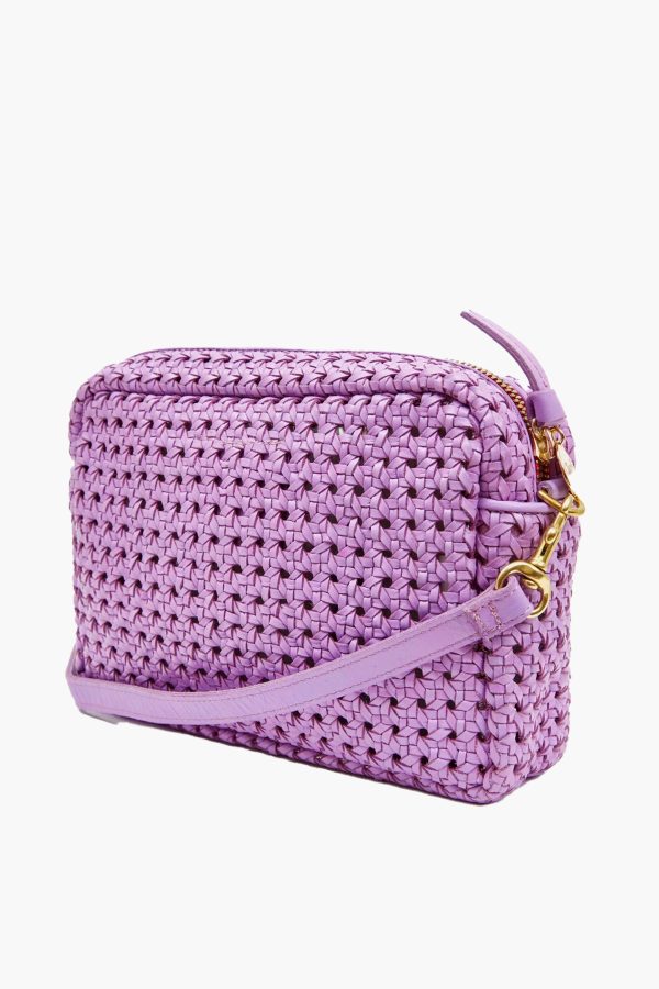 Lilac Rattan Midi Sac For Discount