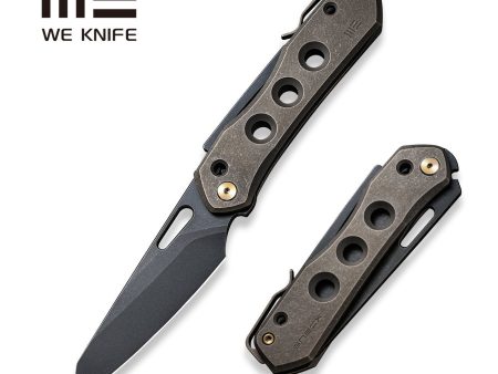 WEKNIFE Vision R Manual Thumb & Thumb Hole & Superlock Knife Titanium Handle (3.54  CPM 20CV Blade) WE21031-4 For Cheap