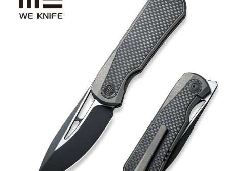 WEKNIFE Baloo Front Flipper & Thumb Hole Knife Titanium & Carbon Fiber Handle (3.31  CPM 20CV) WE21033-2 Online Hot Sale