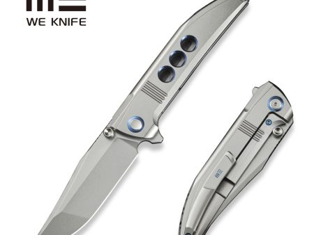 WEKNIFE Ezinta Flipper & Thumb Stud Knife Titanium Handle (3.99  M390 Blade) WE22041-2 Supply