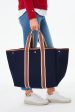 Navy Traversee L Flannel Cruise Tote For Discount