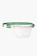 Green and White Stadium Clear Fanny Pack Online